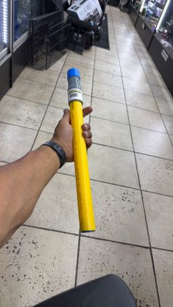 HOME-FLEX Underground Threaded Transition Fitting. It is specifically designed to transition from MDPE yellow poly gas pipe to metal pipe with a 1-inc