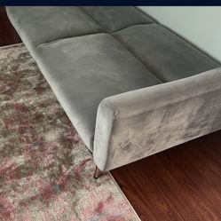 Two Velvet Sofa 