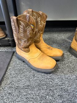 Ariat Western Work Boots Steel Toe Size 9.5