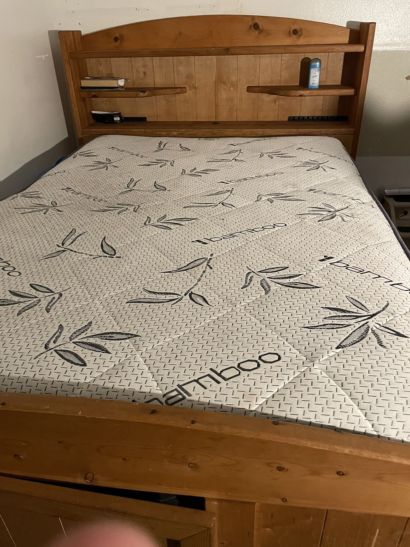 Queen Size Captains Bed
