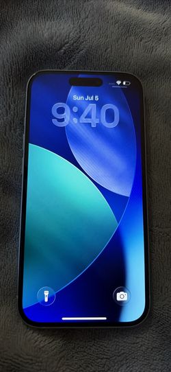 iPhone 15 Blue (unlocked and reset)