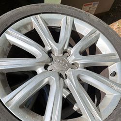 Rim and tires