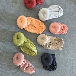 Infant Headbands Circle Bows