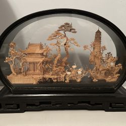 Chinese Cork Diarama