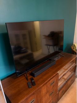 55” Samsung TV with Bose Soundbar - $100