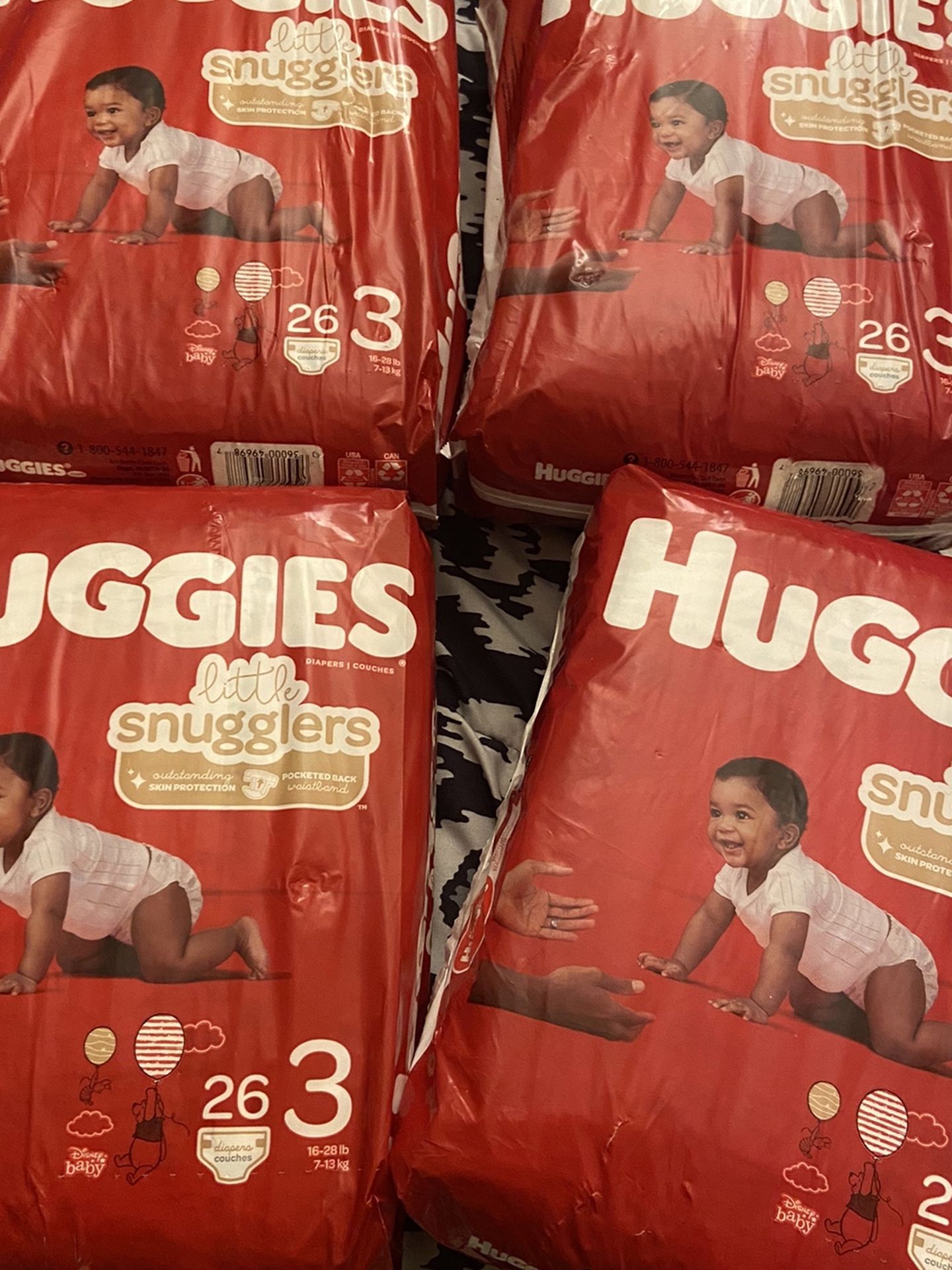 Huggies Little Snuggler Diapers Size3