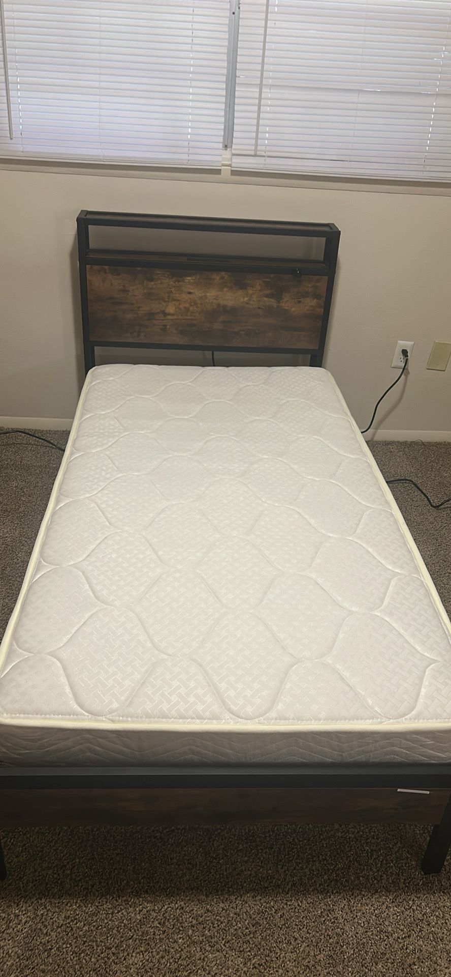Bed and Mattress Twin