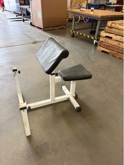 Preacher curl bench
