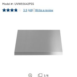 Ge 36in Commercial Style Hood New 