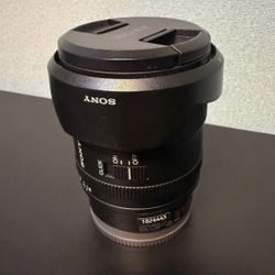 Sony 20mm 1.8 Lens 
