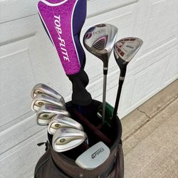 ⛳️🌸 Womens Golf Clubs and bag.