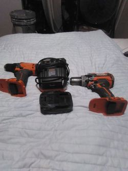 Ridgid hammer drill and one regular