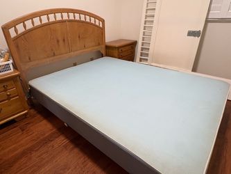 Queen-size Bed with Box Springs