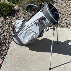 Golf Bag Top Flite Lightweight carry stand bag very good condition