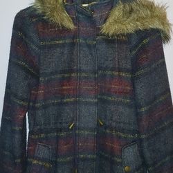 Women's Mossimo  Hooded Jacket Coat Size S
