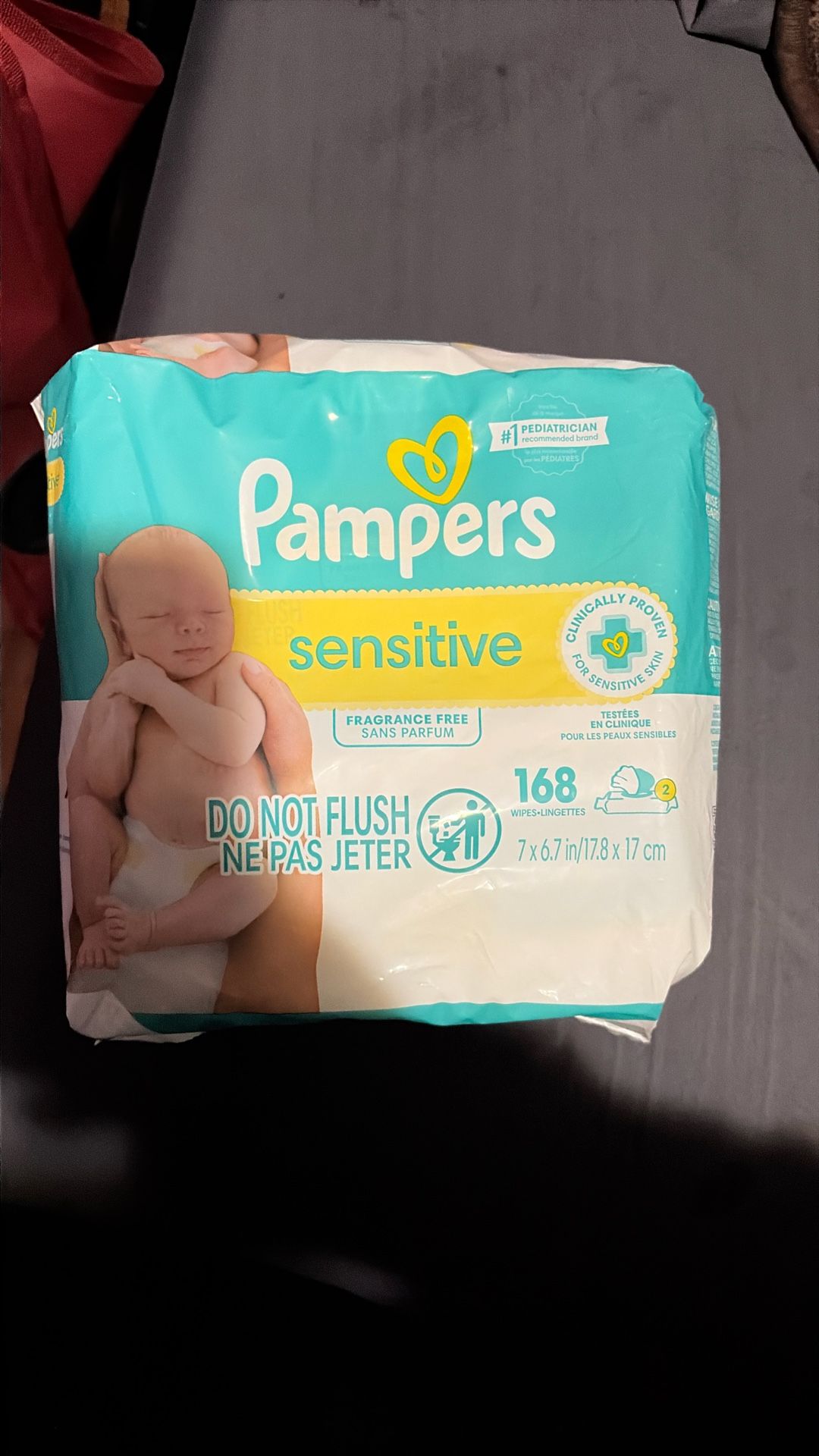 pampers sensitive WIPES