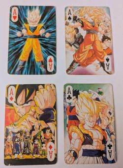 DRAGON  BALL  Z  DECK  OF PLAYING  CARDS