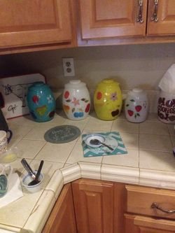 Vintage Bartlett Collins Cookie Jars