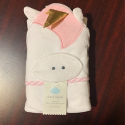 New Cloud Island Unicorn Infant Hooded Towel