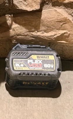 DeWalt flex battery