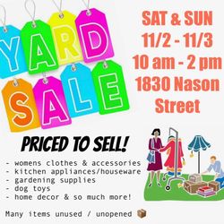 ALAMEDA YARD SALE