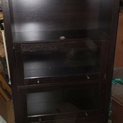 Bookcase/cabinet Expresso Like New