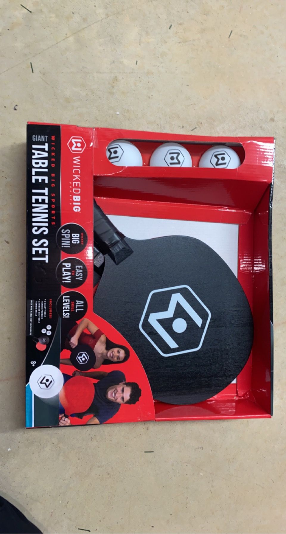 New In Box Table Tennis Set 