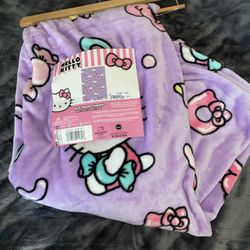 Hello Kitty Throw Blanket 