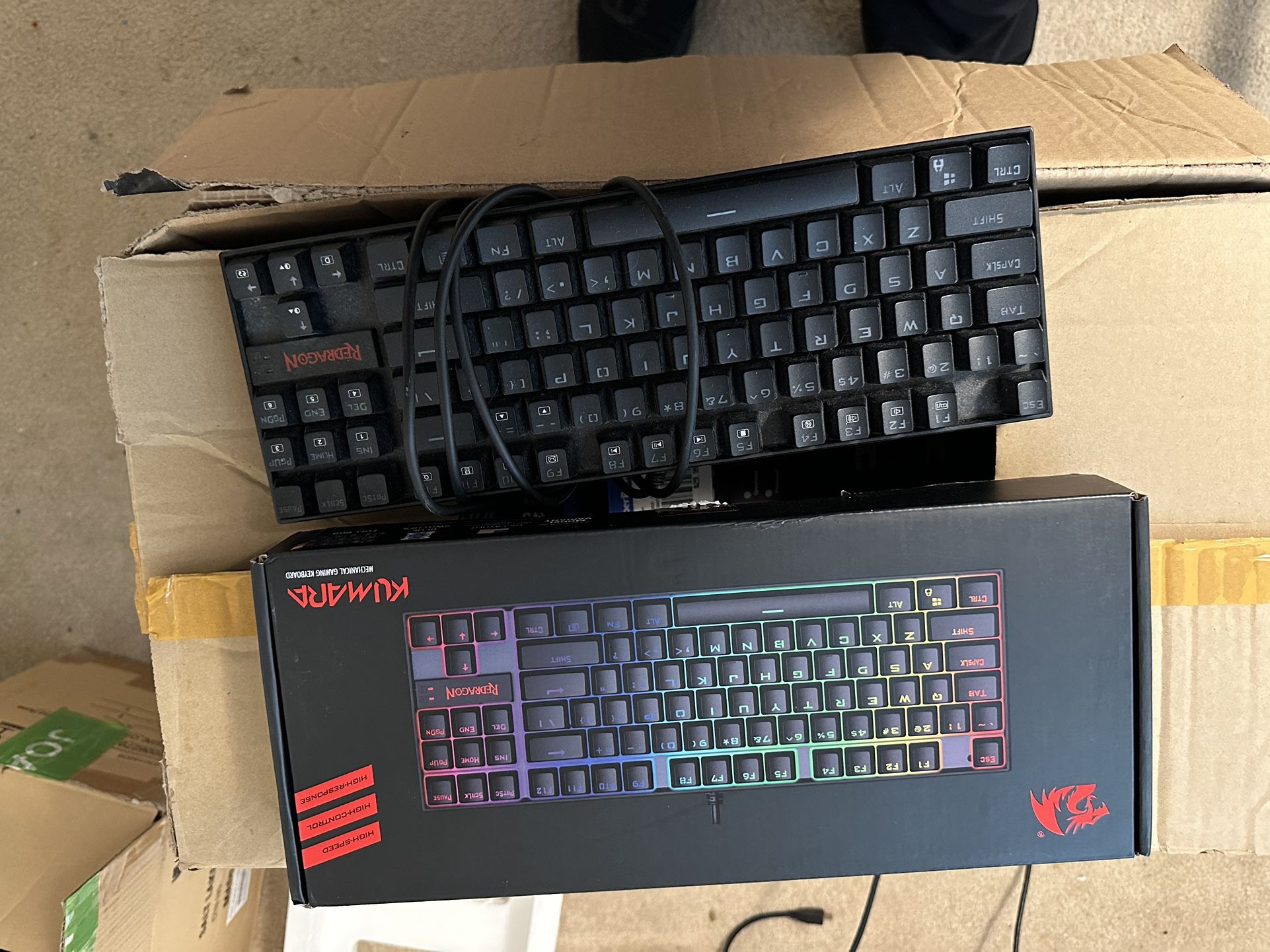 Rgb Keyboard And Headset Stand