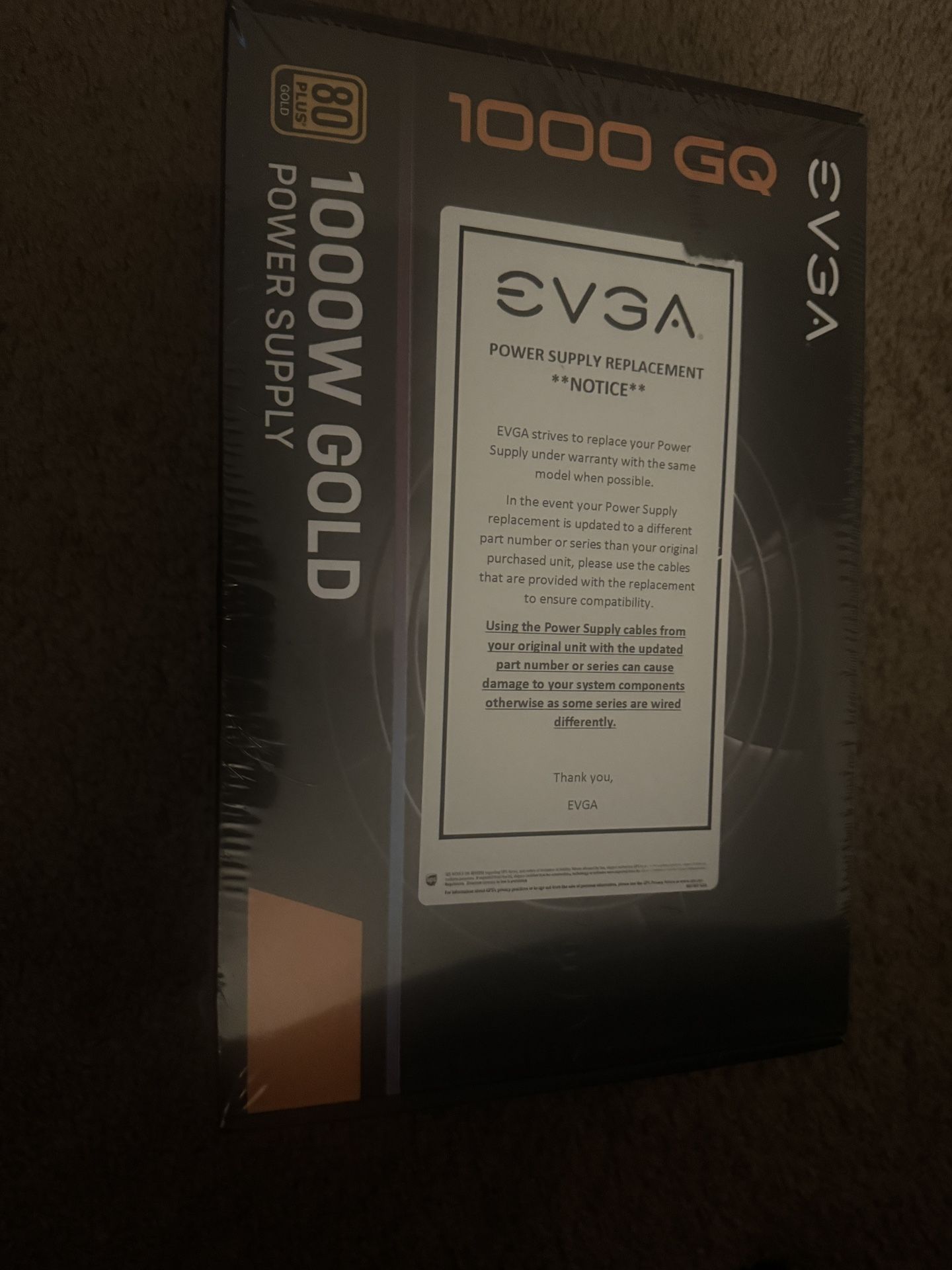 EVGA 1000 WATT BQ