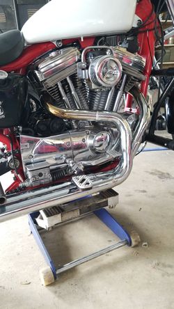 Harley Davidson sportster exhaust pipe