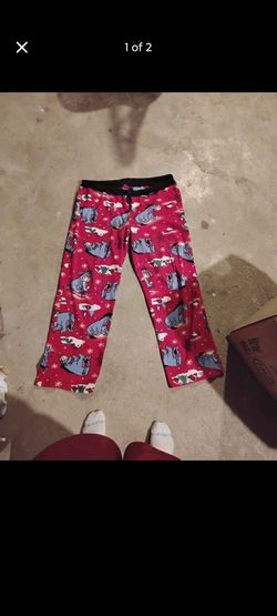 Eeyore Christmas Print Pajama Pants