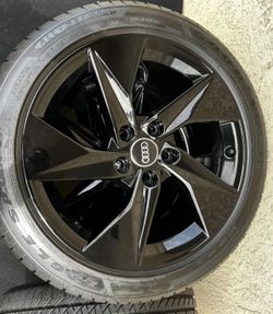 17” Audi A3 S3 Black New Wheels and Tires 💯
