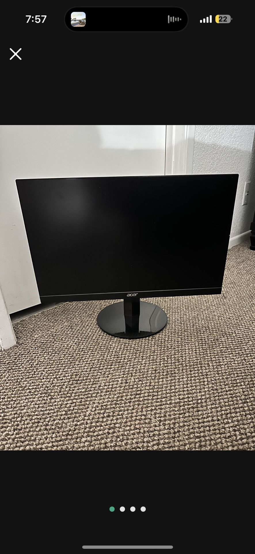 Acer 21.5-Inch Full HD Ultra-Thin Computer Monitor