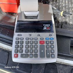 Canon MP11DX Calculator Printer  Clock And Calendar