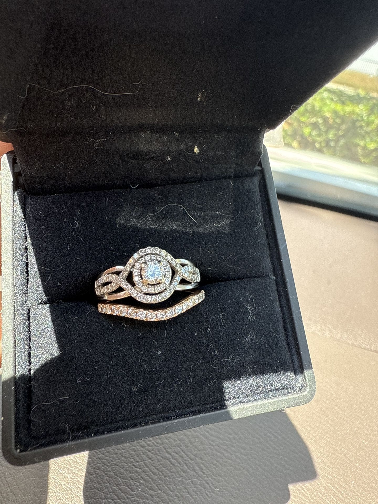 Engagement Ring And Wedding Band