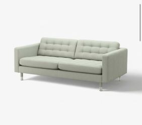 IKEA Landskrona Sofa in Gunnared Light Green