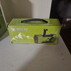 Multifunction Dual- Powered radio