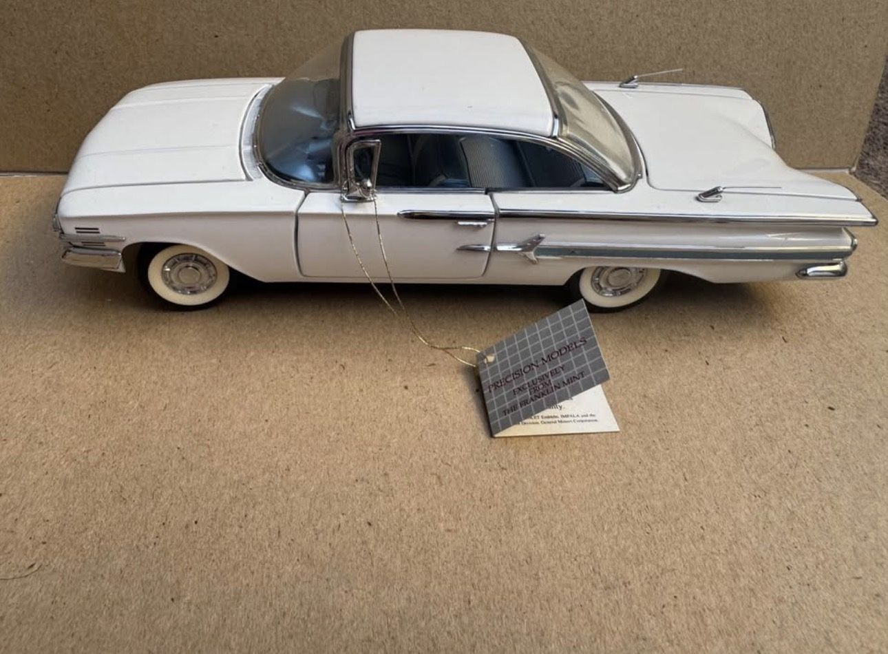 Franklin Mint 1960 Chevrolet Impala - Car Model 