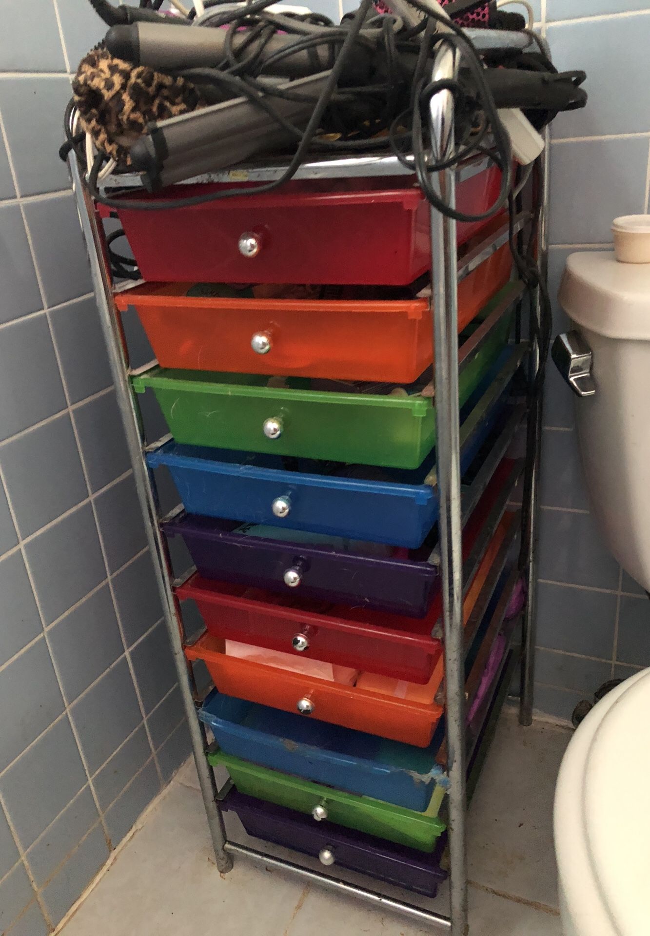 Storage drawer cart