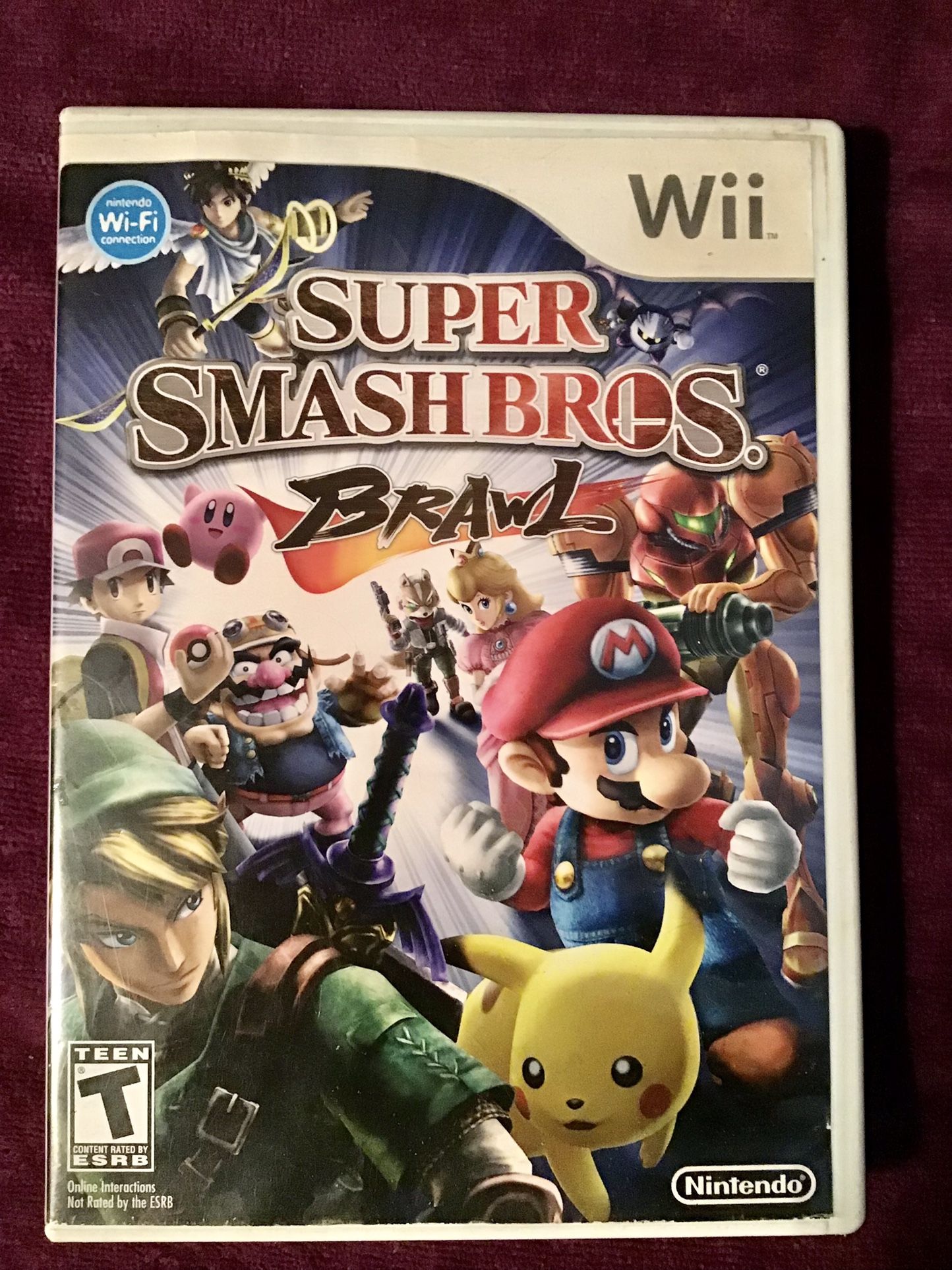 Wii Super Smash Bros Brawl 