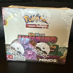 Pokémon Unified Minds Booster Box Rare