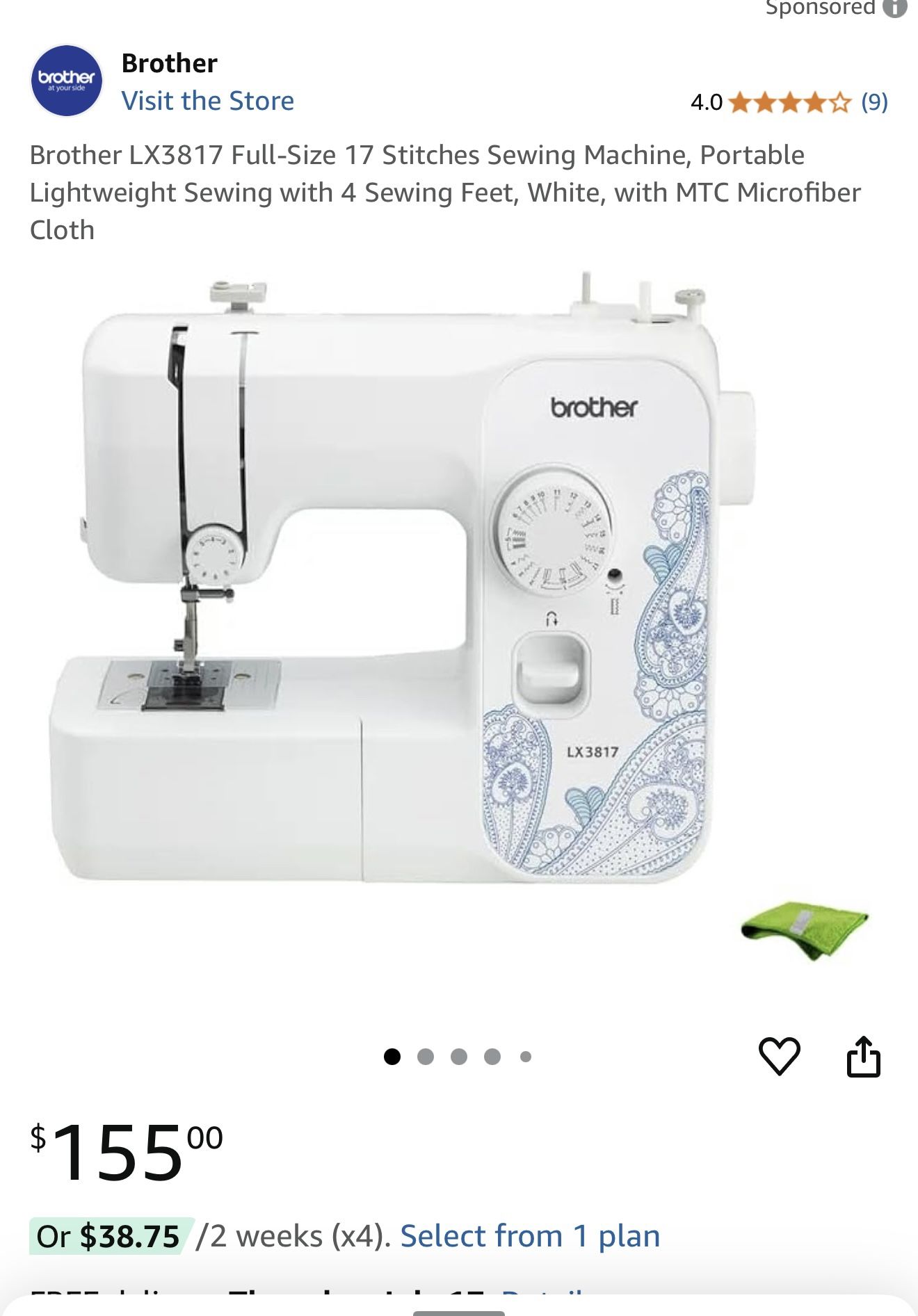 Brother Sewing Machine