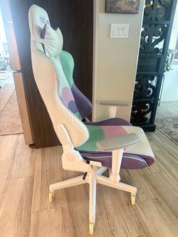 Techni Sport reclining gaming chair with upgraded wheels