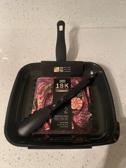 IKO 18K Signature 2-Piece Grill Pan Set