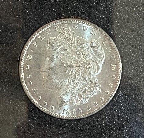 1890-CC Carson City! Morgan Silver Dollar