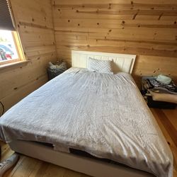 Queen Size Bed And Bed Frame 