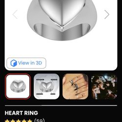 Hard Jewelry ‘Heart Ring’