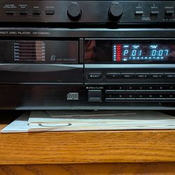 Kenwood DP-M5550 6-Disc CD Changer w/ Remote – Clean & Fully Working