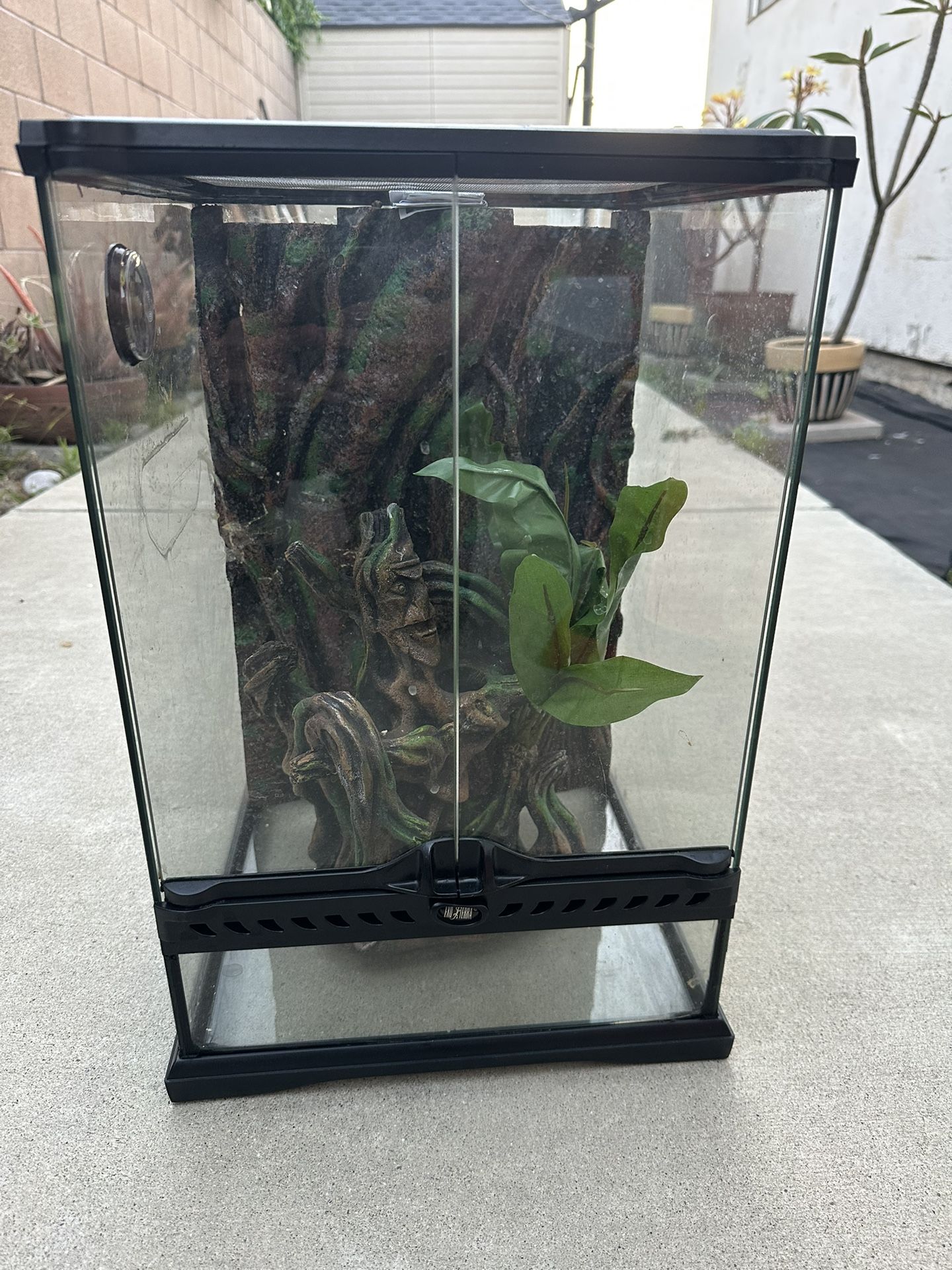 EXO TERRA GLASS TERRARIUM 12"X12"X18"